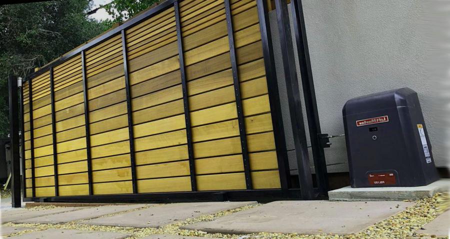 Установка відеоспостереження на ворота