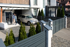 Огородження, паркани з алюмінієвим заповненням Білорусь Алютех